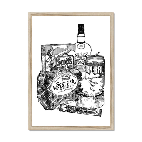 Scottish Breakfast Framed Print