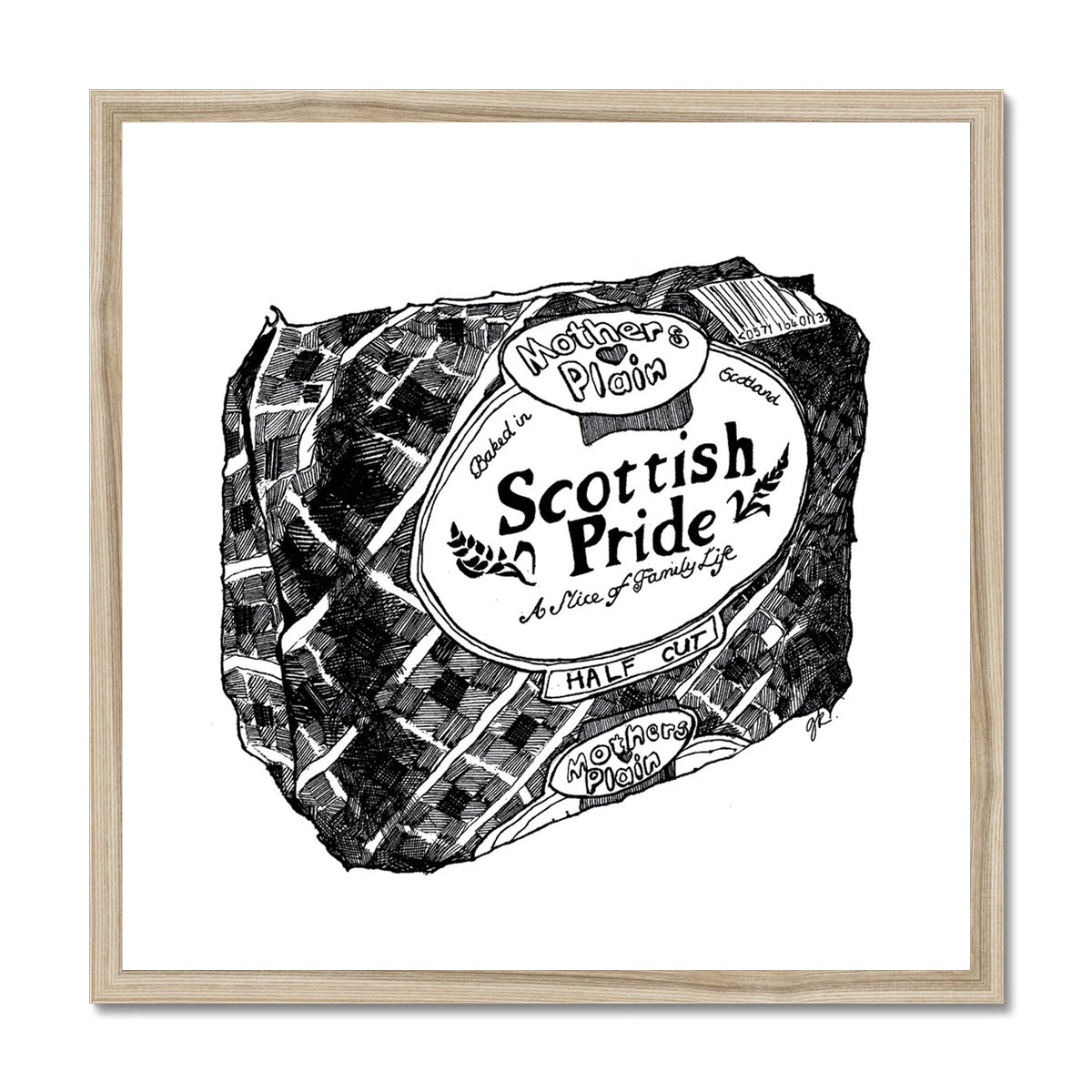 Breid Framed Print