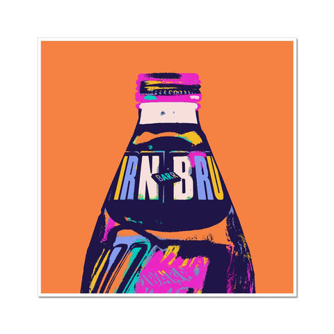 IRN-BRU Colourful Fine Art Print