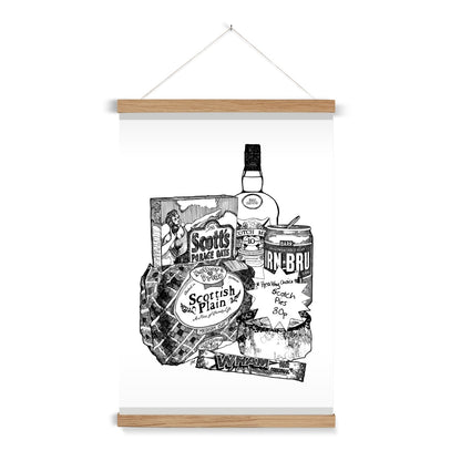 Scottish Breakfast Fine Art Print with Hanger