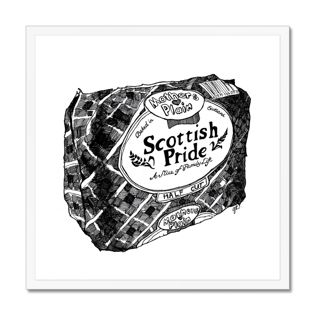 Breid Framed Print