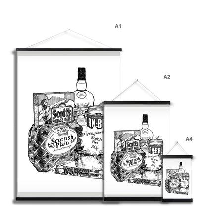 Scottish Breakfast Fine Art Print with Hanger