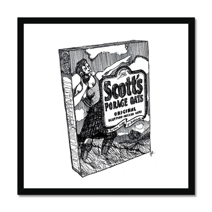 Porridge Framed Print