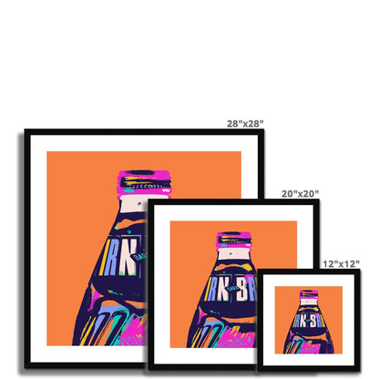 IRN-BRU Colourful Framed & Mounted Print