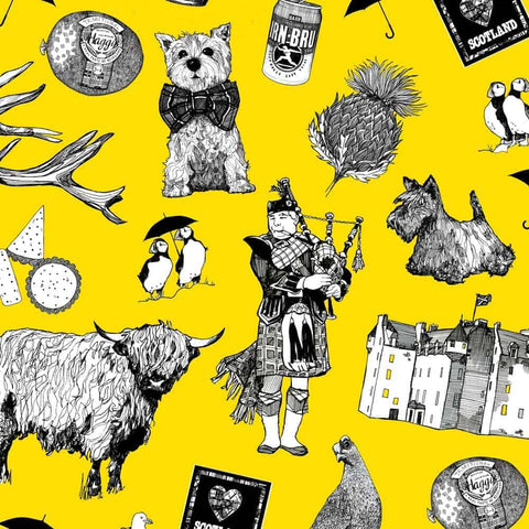 gillian-kyle-scottish-suitcases-love-scotland-yellow-print-detail