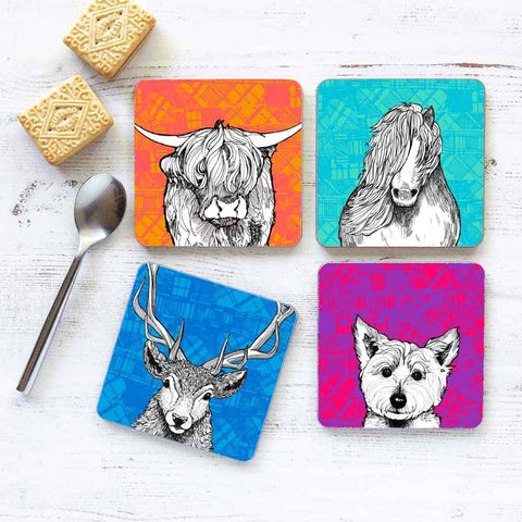 tartan-animals-coasters-all-2