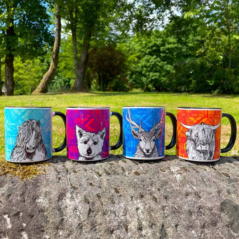 tartan-animals-mugs-group-1-gilliankyle
