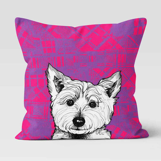 tartan-animals-westie-cushion-gilliankyle