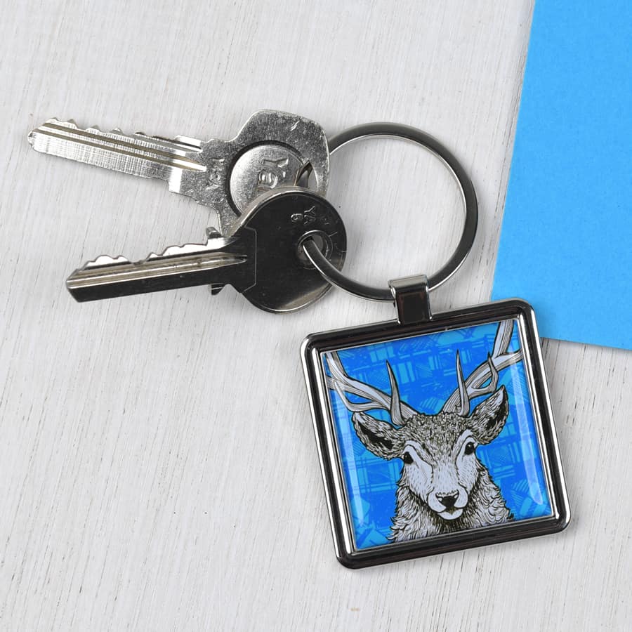 tartan-stag-keyring-3-gilliankyle