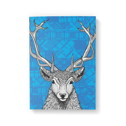tartan-stag-notebook-1-gilliankyle