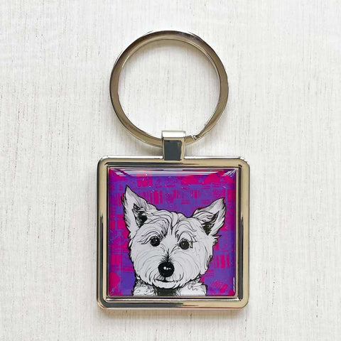 tartan-westie-keyring-gilliankyle