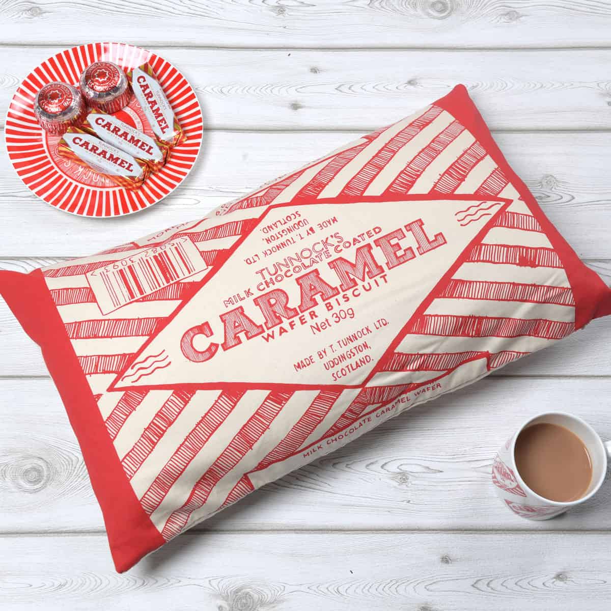 tunnocks-caramel-wrapper-cushion
